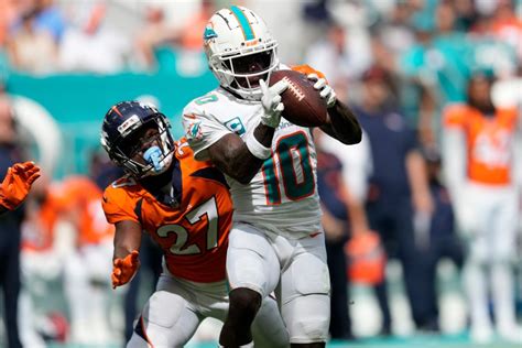 Sean Payton’s Broncos fall apart in ’embarassing’ 70-20 loss at Miami